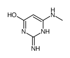 2-amino-6-(methylamino)-1H-pyrimidin-4-one