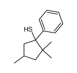 2,2,4-trimethyl-1-phenylcyclopentane-1-thiol