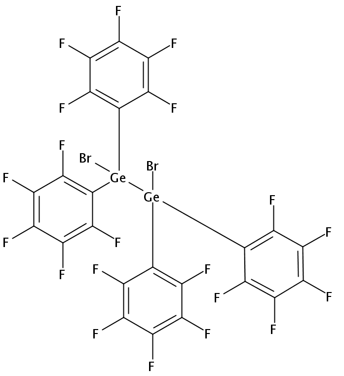 1,2-dibromo-1,1,2,2-tetrakis(perfluorophenyl)digermane