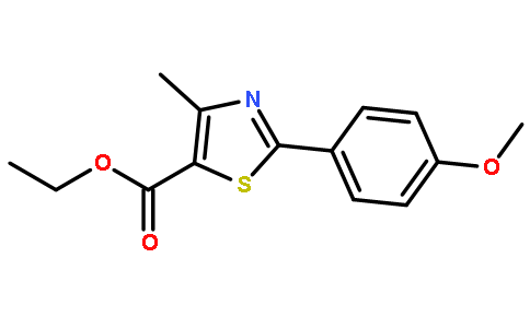 Ethyl 2-(4-methoxyphenyl)-4-methyl-1,3-thiazole-5-carboxylate