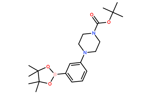 3-[4-(叔丁氧基羰基)哌嗪-1-基]苯硼酸頻那醇酯