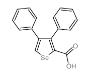 3,4-Diphenyl-selenophen-2-carbonsaeure