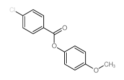 (4-methoxyphenyl) 4-chlorobenzoate