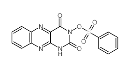 (2,4-dioxo-1H-benzo[g]pteridin-3-yl) benzenesulfonate