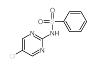 N-(5-chloropyrimidin-2-yl)benzenesulfonamide