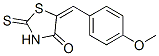 2-硫代-5-(4-甲氧基芐亞基)噻唑烷-4-酮