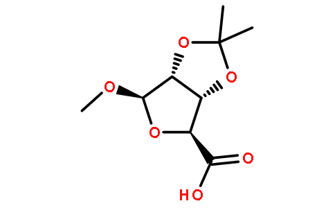 2,3-鄰異亞丙基-1-鄰甲基-D-核糖酸