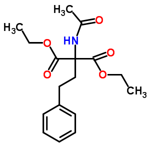 2-乙酰氨基-2-苯乙基丙二醇二乙酯