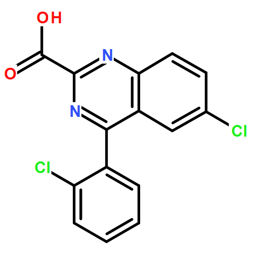 6-氯-4-(2-氯苯基)-2-喹唑啉羧酸