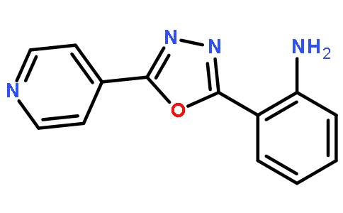 2-(5-吡啶-4-基-[1,3,4]噁二唑-2-基)-苯胺