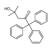 4-hydroxy-4-methyl-1,1,1-triphenylpentan-2-one