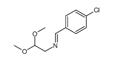 (E)-N-(4-氯亚苄基)-2,2-二甲氧基乙胺