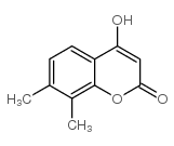 4-hydroxy-7,8-dimethylchromen-2-one