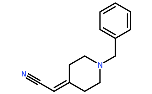 2-(1-芐基-4-亞哌啶基)乙腈