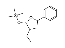 3-ethyl-5-phenyl-2-trimethylsilanyloxy-isoxazolidine