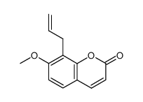 8-allyl-7-methyloxycoumarin