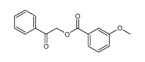 2-oxo-2-phenylethyl 3-methoxybenzoate