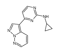 N-環丙基-4-吡唑并[1,5-b]吡嗪-3-基-2-嘧啶胺