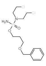 N-[amino(3-phenylmethoxypropoxy)phosphoryl]-2-chloro-N-(2-chloroethyl)ethanamine