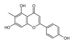 5,7-dihydroxy-2-(4-hydroxyphenyl)-6-methylchromen-4-one