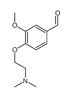 4-(2-二甲基氨基乙氧基)-3-甲氧基苯甲醛