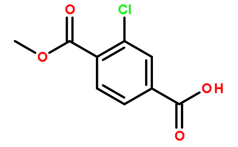 3-氯-4-甲氧羰基苯甲酸