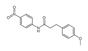 3-(4-methoxyphenyl)-N-(4-nitrophenyl)propanamide
