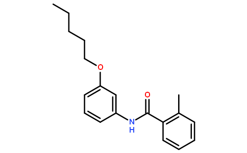 2-methyl-N-(3-pentoxyphenyl)benzamide