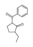 2-Phenylsulfinyl-5-ethylcyclopentanon