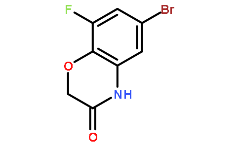 6-溴-8-氟-2H-苯并[B][1,4]惡嗪-3(4H)-酮