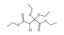 2,2-diethoxy-3-chloro-succinic acid diethyl ester