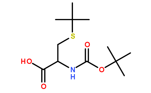 N-叔丁氧羰基-S-叔丁基-L-半胱氨酸