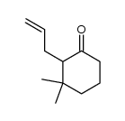 2-allyl-3,3-dimethylcyclohexan-1-one