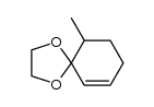 1,4-Dioxaspiro[4.5]dec-6-ene,  10-methyl-