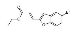 ethyl 3-(5-bromo-1-benzofuran-2-yl)prop-2-enoate