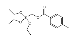 (4-methylbenzoyloxymethyl)triethoxysilane