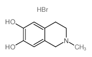2-甲基-1,2,3,4-四氢异喹啉-6,7-二醇氢溴酸盐