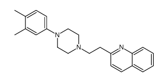 2-[2-[4-(3,4-dimethylphenyl)piperazin-1-yl]ethyl]quinoline