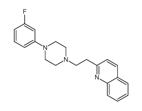 2-[2-[4-(3-fluorophenyl)piperazin-1-yl]ethyl]quinoline