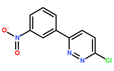3-氯-6-(3-硝基苯基)吡嗪