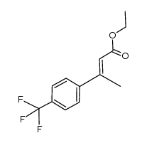 (E)-ethyl 3-(4-(trifluoromethyl)phenyl)but-2-enoate