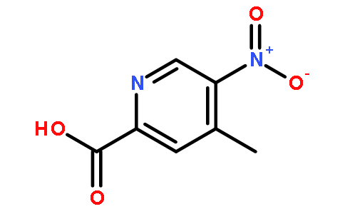 4-甲基-5-硝基-2-吡啶羧酸