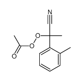 Peracetic acid 1-cyano-1-(2-methylphenyl)ethyl ester