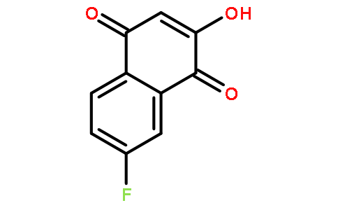 7-氟-2-羟基-14-萘二酮