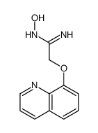 N'-hydroxy-2-quinolin-8-yloxyethanimidamide