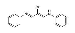 N-(2-BROMO-3-(PHENYLIMINO)PROPENYL)ANILINE