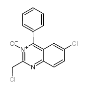 6-氯-2-(氯甲基)-4-苯基喹唑啉-3-氧化物