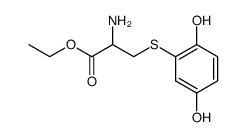 S-(2,5-dihydroxy-phenyl)-cysteine ethyl ester