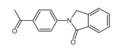 2-(4-acetylphenyl)-3H-isoindol-1-one