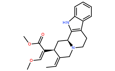 (Z)-甲基 2-((2S,12bS,E)-3-乙亚基-1,2,3,4,6,7,12,12b-八氢吲哚并[2,3-a]喹啉-2-基)-3-甲氧基丙烯酸酯